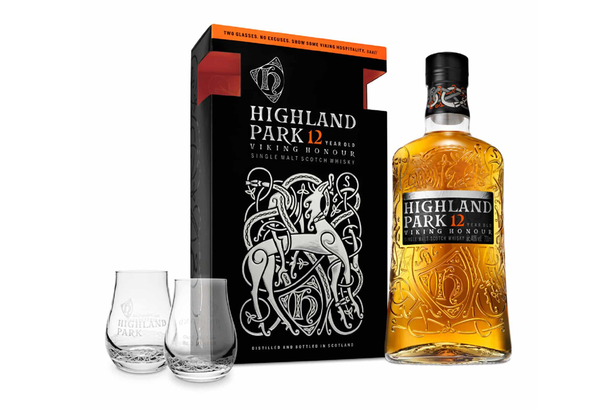 Highland Park, un coffret de whisky de 12 ans d'âge